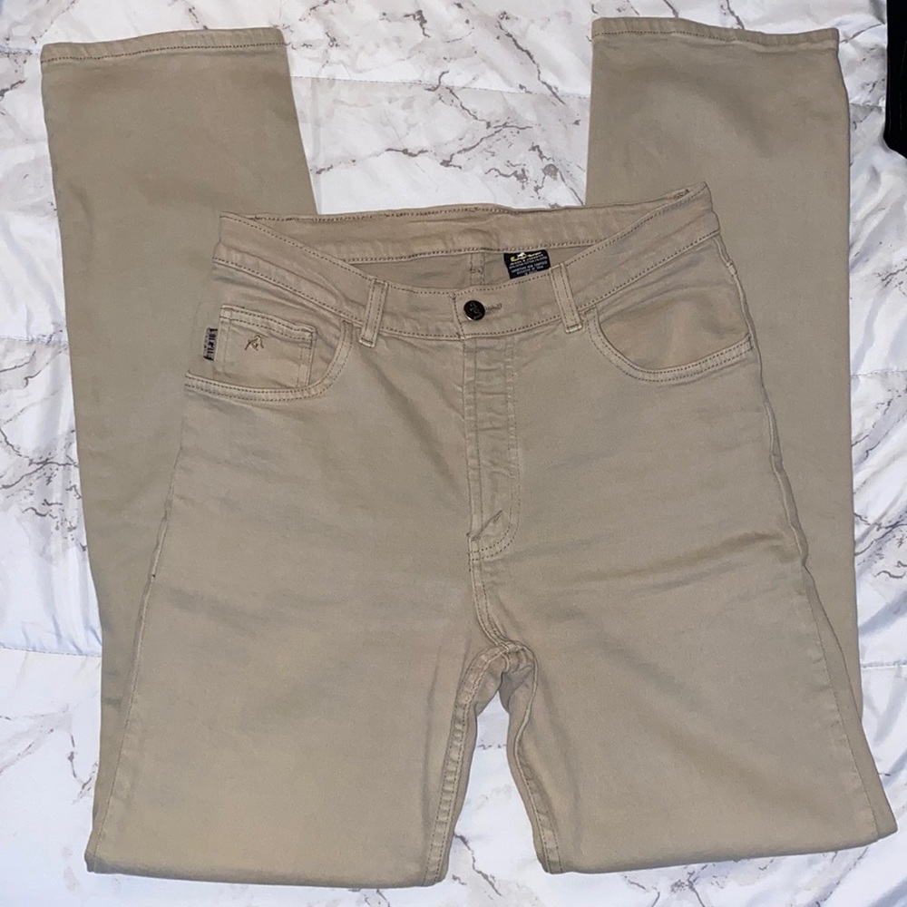 Lois Vintage Tan Straight Leg Jeans